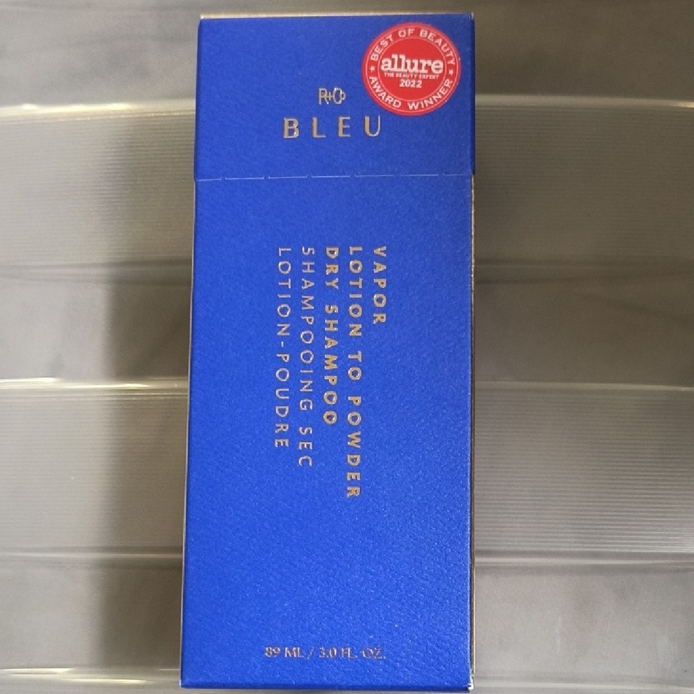 R+Co Bleu Vapor Lotion to Powder Dry Shampoo - Blue 3 Oz.